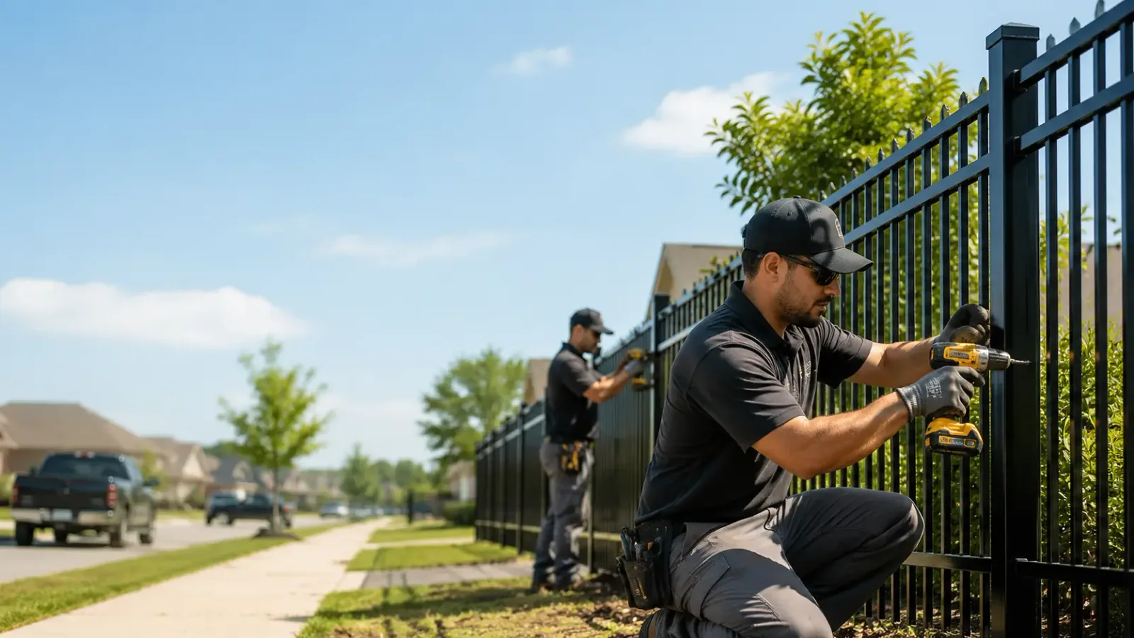 Metal Fence Installation in Hanover, MD